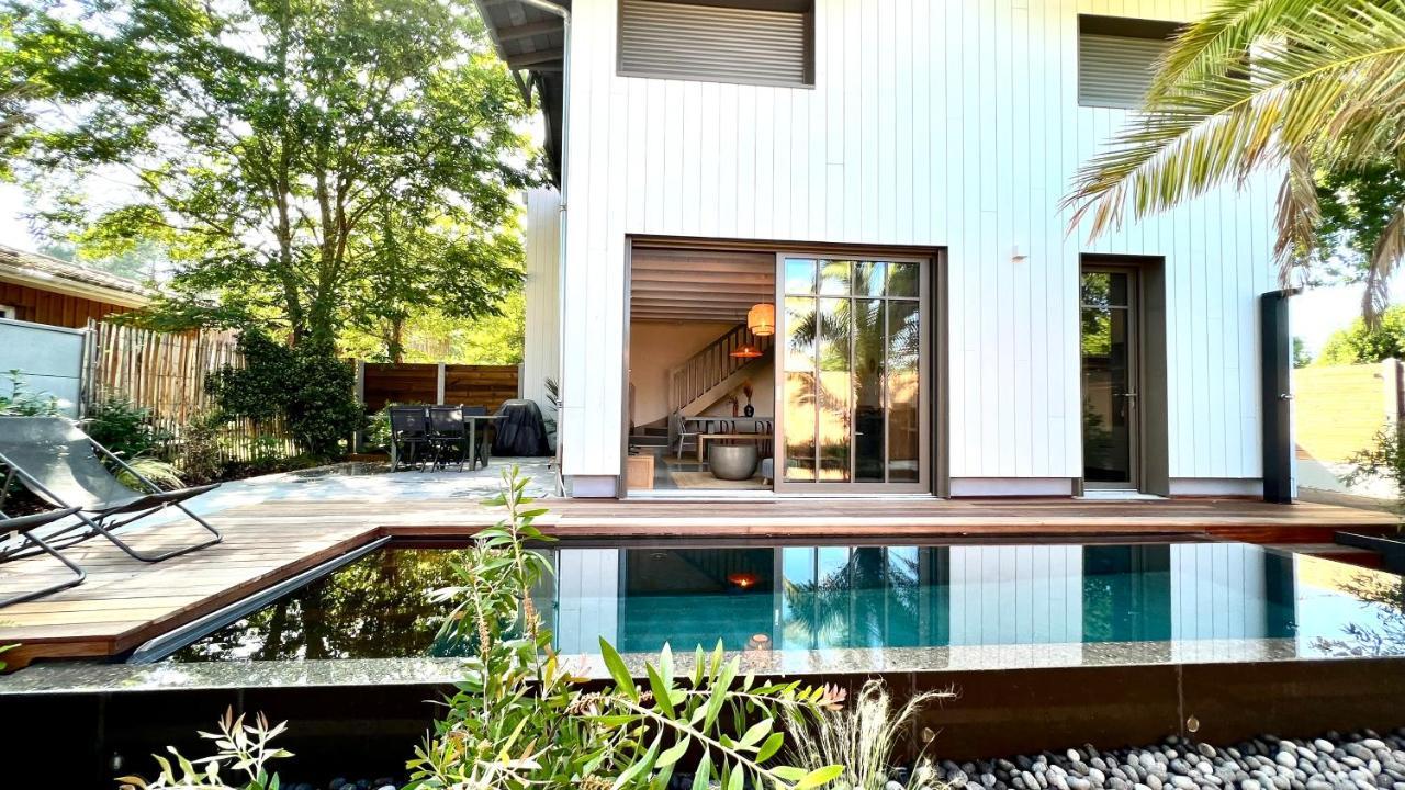 La Villa Du Lac - Piscine Chauffee - Jacuzzi - Clim La Teste-de-Buch Buitenkant foto