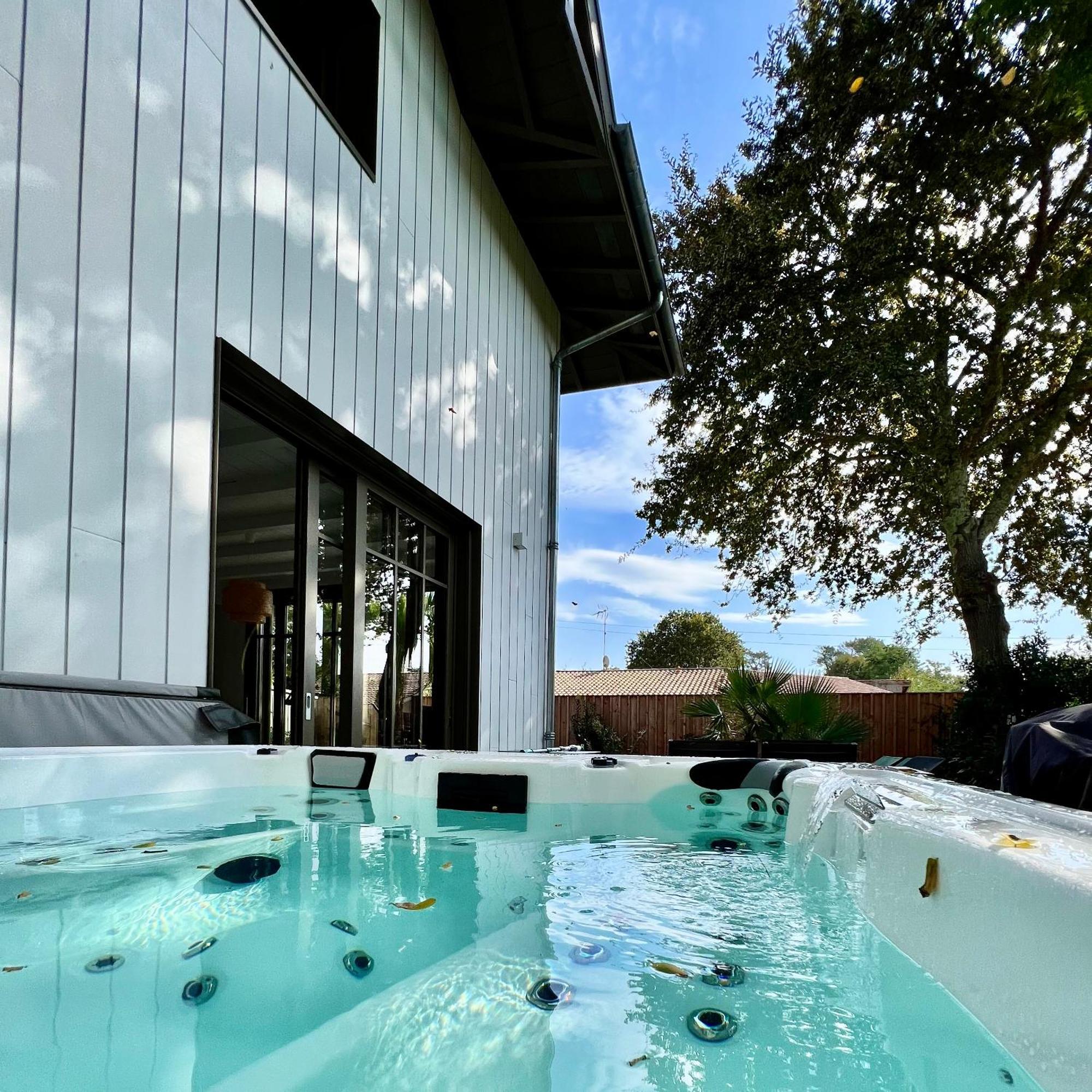 La Villa Du Lac - Piscine Chauffee - Jacuzzi - Clim La Teste-de-Buch Buitenkant foto