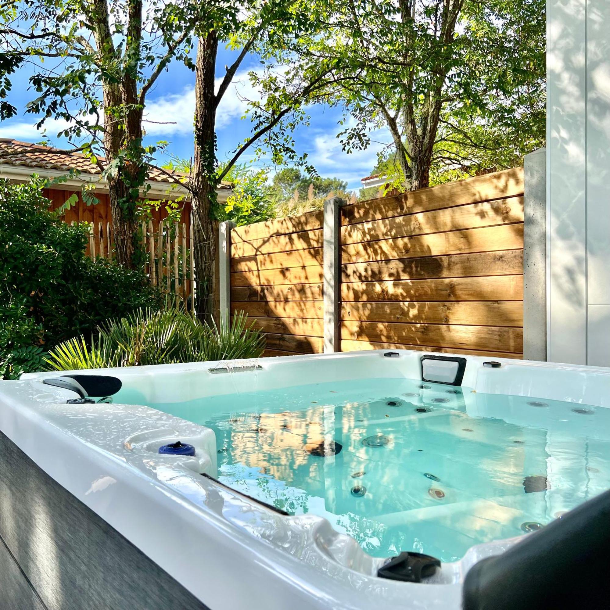 La Villa Du Lac - Piscine Chauffee - Jacuzzi - Clim La Teste-de-Buch Buitenkant foto